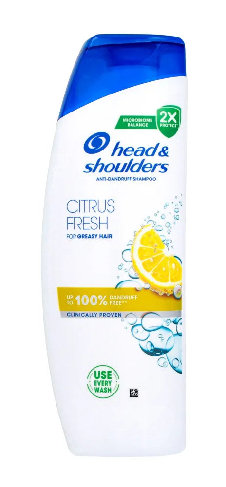 HEAD&SCHOULDERS Citrus Fresh anti-dandruff hair shampoo 400 ml - Kosmetika