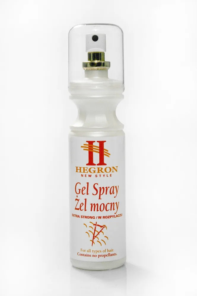 Hegron Styling Gel plaukų formavimo purškiklis ekstra stiprus 150ml - Kosmetika
