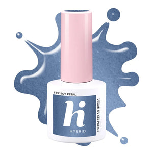 HI HYBRID Frosted Fairytale Nail Polish 491 Icy Petal 5 ml - Kosmetika