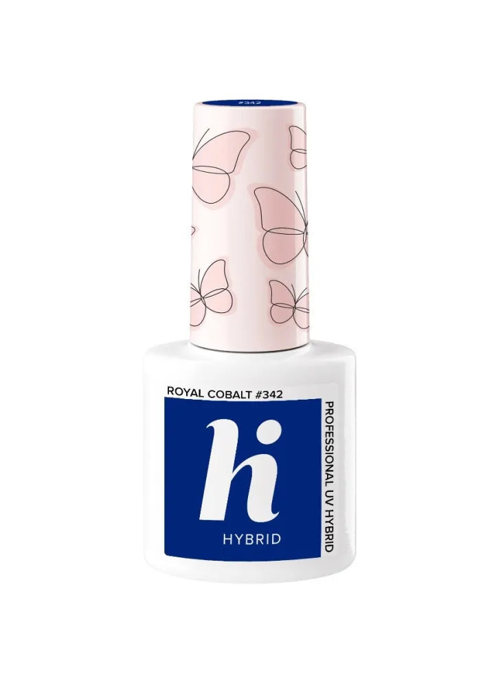 Hi Hybrid Lacquer Drugelis #342 Karališkas Kobaltas 5ml - Kosmetika