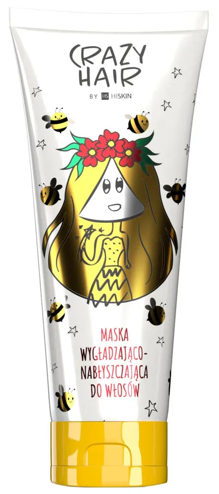 HISKIN Crazy Hair Smoothing and Shine Mask - with honey 250 ml. - Kosmetika