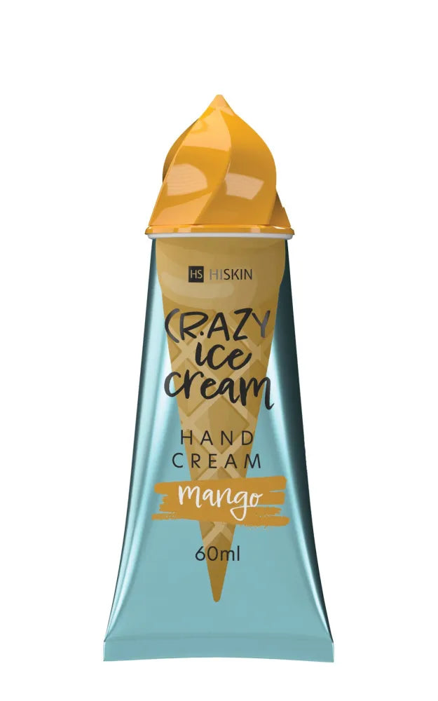 HISKIN Crazy Ice Cream Hand - Mangų 60 ml - Kosmetika