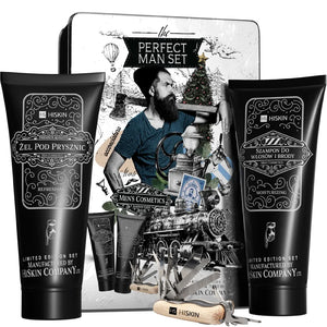 HISKIN Gift set for men Hair shampoo + Body wash + Pocket knife - Kosmetika
