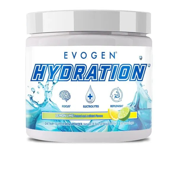 Hydration Lemon Lime - 234g - Evogen - Sporto papildai