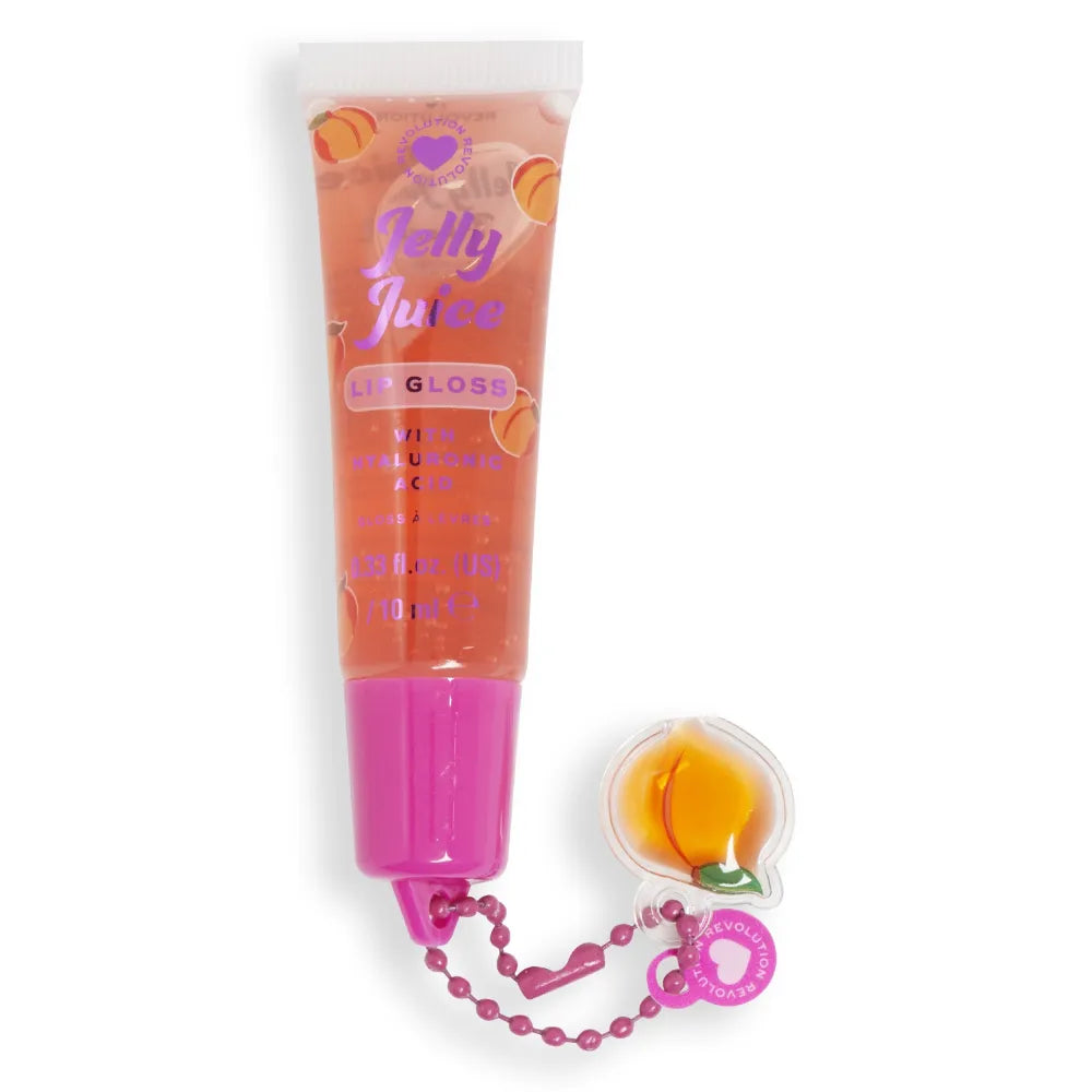 I HEART REVOLUTION Jelly Juice Lip Gloss - Persikas 10 ml - Kosmetika