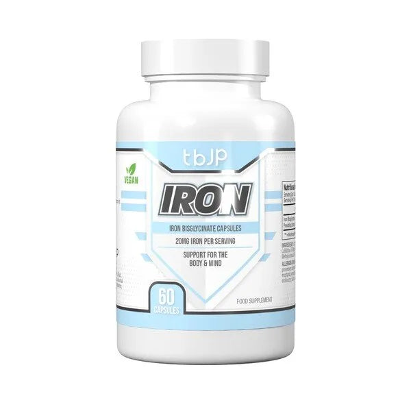 Iron - 60 caps - Trained by JP - Sporto papildai