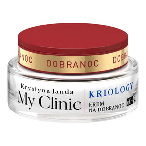 JANDA My Clinic Kriology 60+ Good Night Cream - Japonų orchidėja ir kolagenas 50ml - Kosmetika