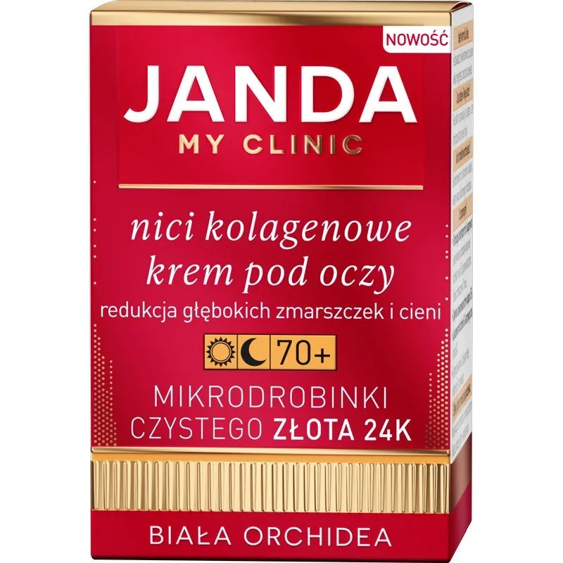 JANDA MY CLINIC Nici Kolagenowe Eye Cream for Day and Night 70+ 15ml akių kremas dienai ir nakčiai - Kosmetika
