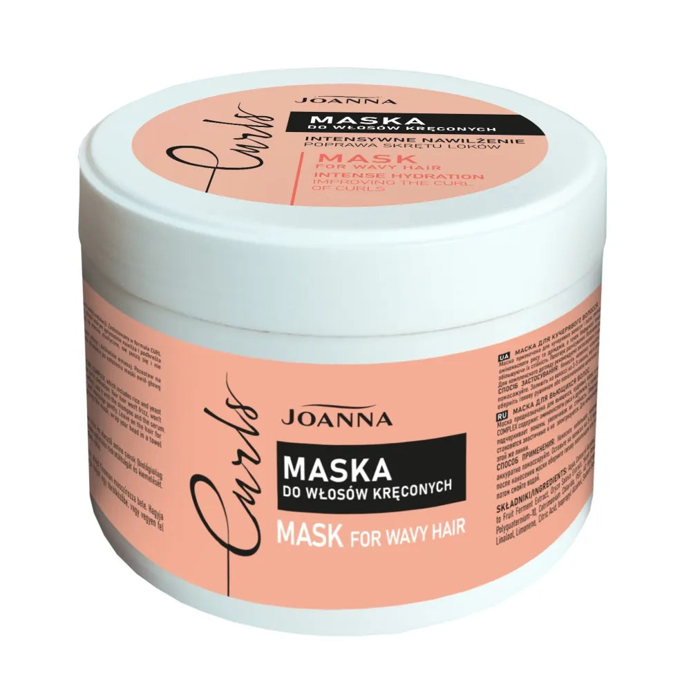 JOANNA Curls Garbanotų plaukų kaukė 300 g - Kosmetika