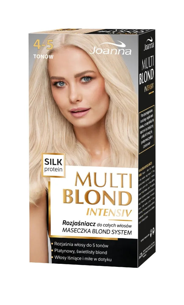 Joanna Multi Blond Intensyvus Plaukų Šviesiklis 4-5 Tonai - Kosmetika