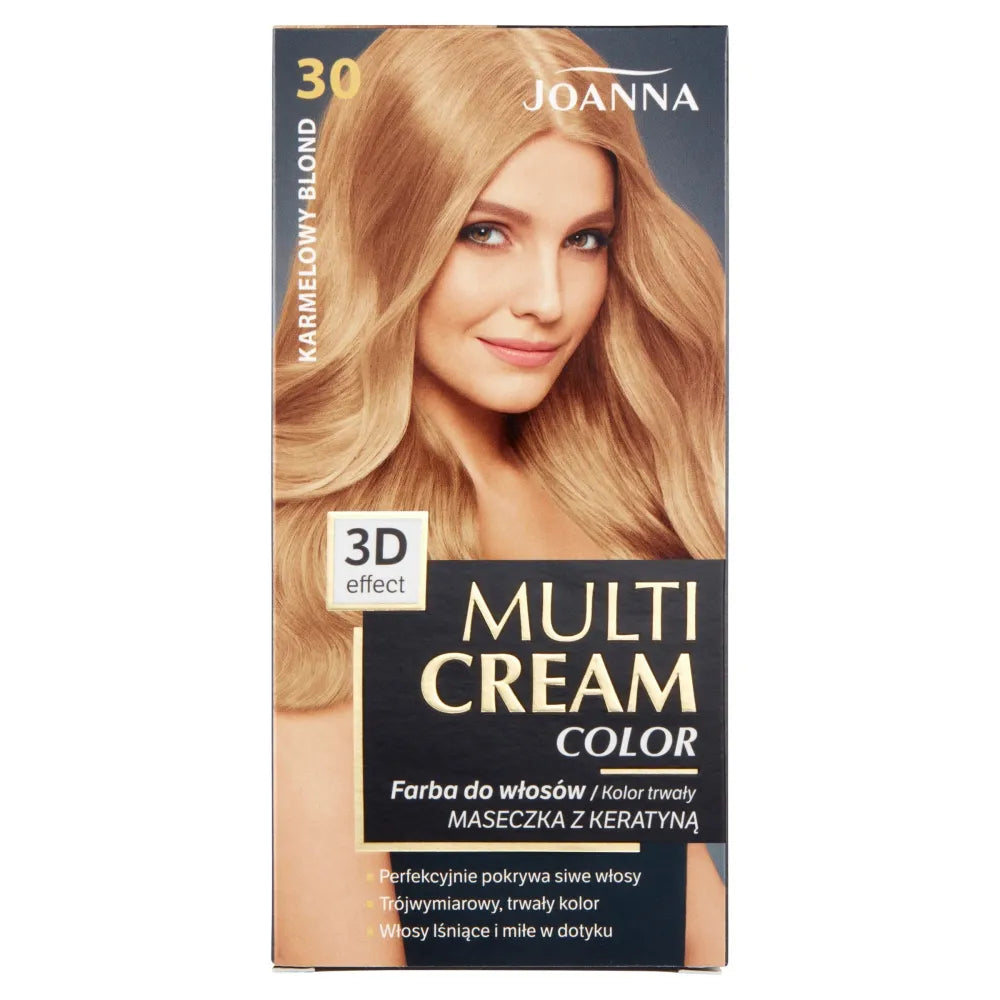 JOANNA MULTI CREAM Spalva 30 Karamelinis šviesus - Kosmetika