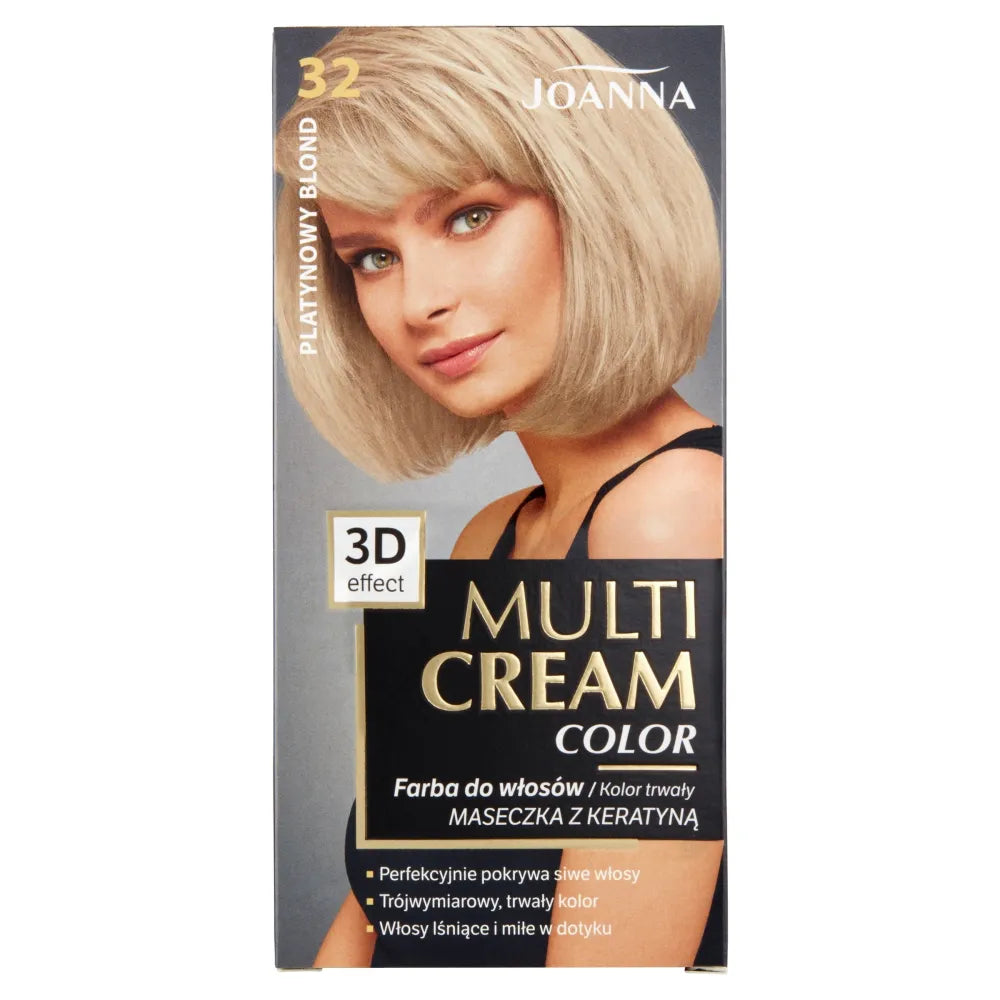 JOANNA MULTI CREAM Spalva 32 Platininė blondinė - Kosmetika