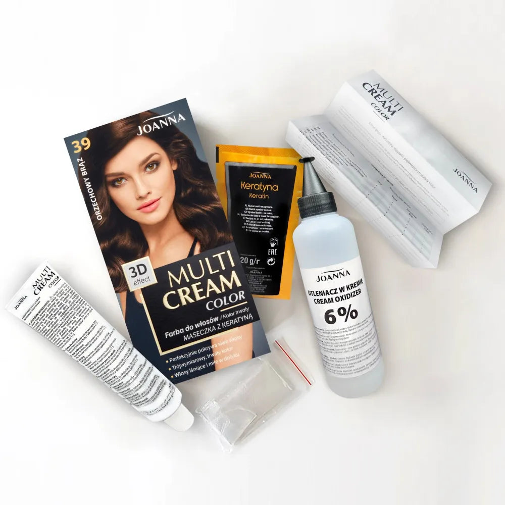 JOANNA MULTI CREAM Spalva 39 Rudas riešutas - Kosmetika