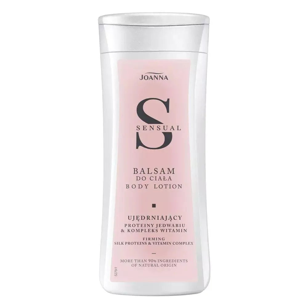 JOANNA SENSUAL Slydinantis ir apsaugantis kūno balzamas su šilko baltymais 200 ml - Kosmetika
