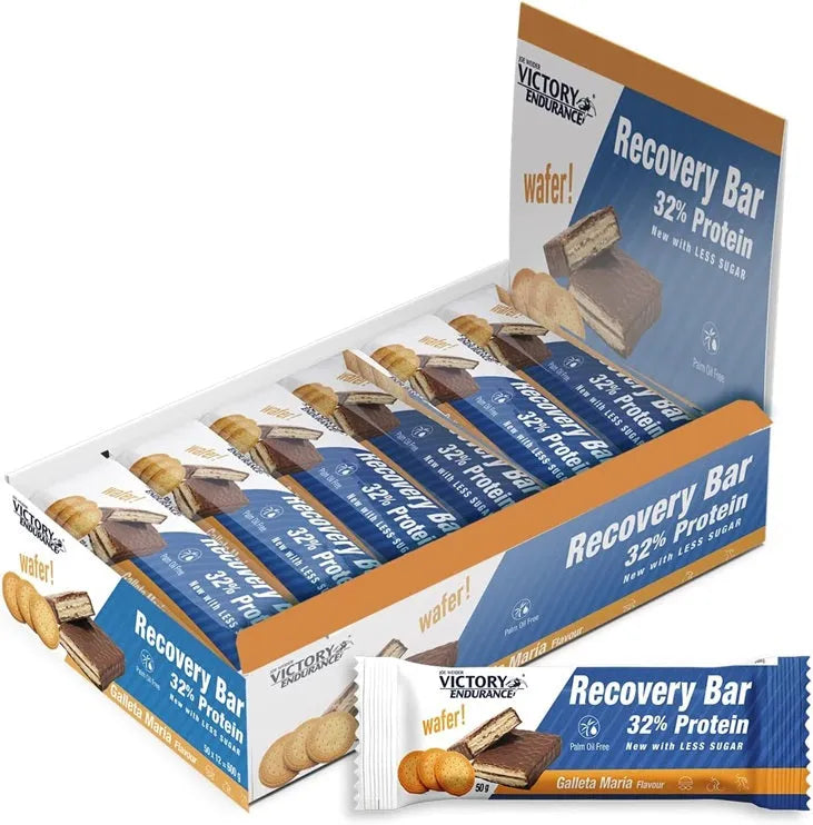 Joe Weider Victory Endurance Recovery Bar Galleta Maria - 12 x 50g - Maistas