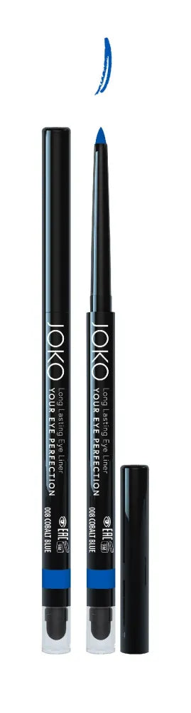 JOKO Eyeliner Pencil 008 Cobalt blue 1 piece - Kosmetika