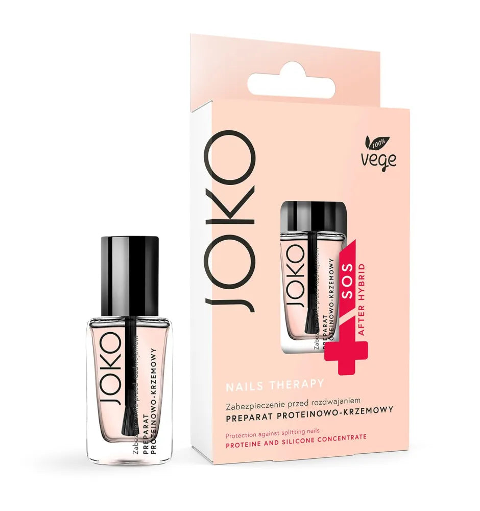 Joko Nails Therapy Baltymo-silikono preparatas nagams 11ml - Kosmetika