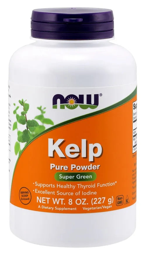 Kelp Pure Powder - 227g - NOW Foods - Papildai