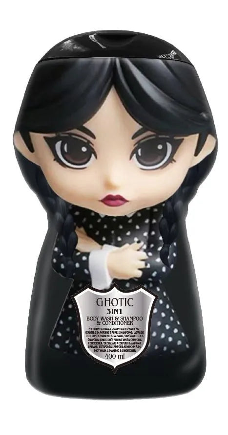 KIDS Gothic 3D 3-in-1 Shower Gel Blueberry 400 ml - Kosmetika