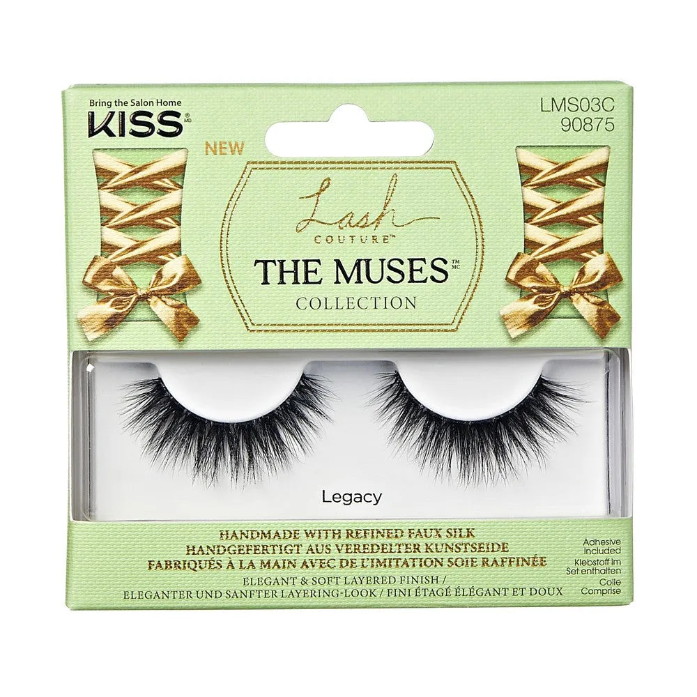 KISS Lash Couture Dirbtinės blakstienos Mūzų kolekcija - Paveldas 1 pakuotė. - Kosmetika