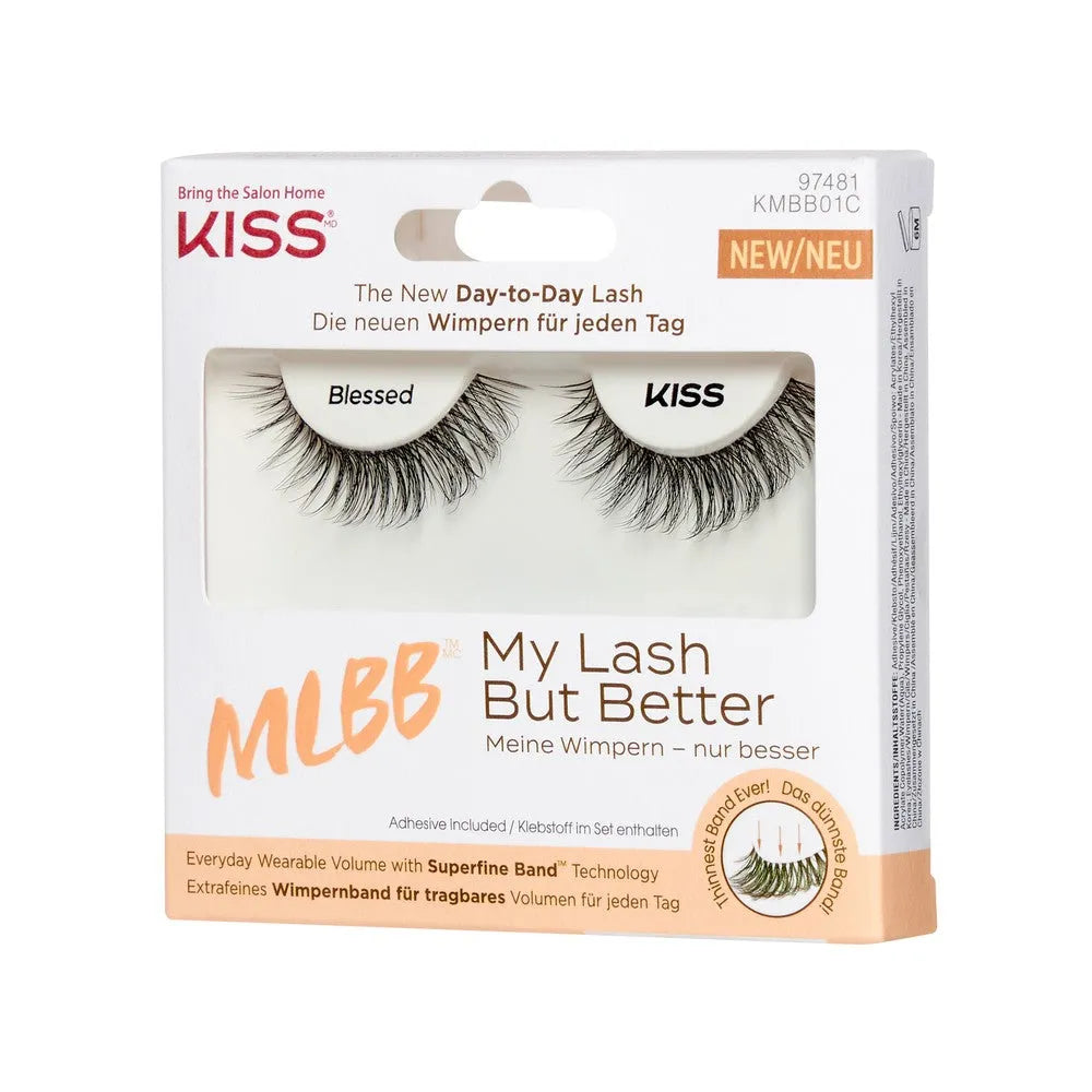 KISS My Lash But Better False Eyelashes - Palaimintas 1 pakelis - Kosmetika