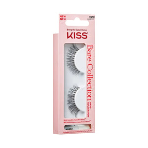 KISS pcs. blakstienos Bare Collection KAR01 1 pora ir blakstienų klijai Net Tue. 1g (0.035.oz.) - Kosmetika