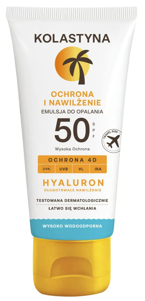 KOLASTYNA Protection and Moisture Sunscreen Emulsion SPF50+ 80 ml - Kosmetika