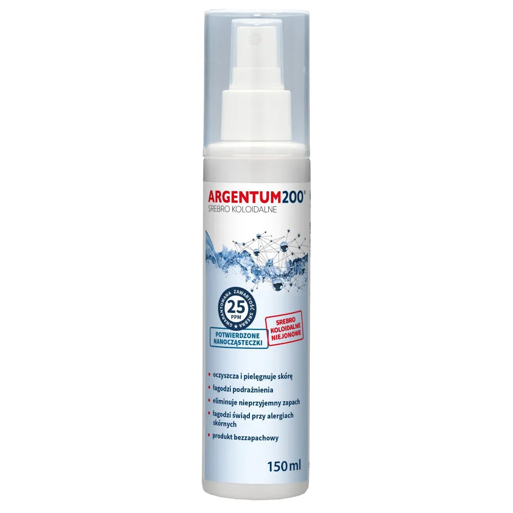 Koloidinis sidabras 25 ppm purškiklis 150 ml - AURA HERBALS - Kosmetika