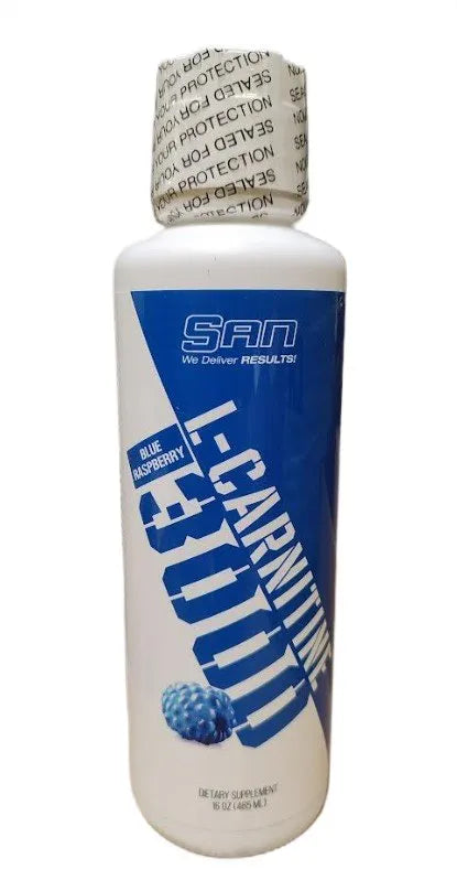 L-Carnitine 3000 Blue Raspberry - 465 ml - SAN - Sporto papildai