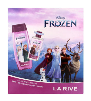 LA RIVE Disney Frozen II Gift Set (Eau de Parfum 50ml + Shower Gel and Shampoo 2-in-1 250ml) - Vaikui ir mamai