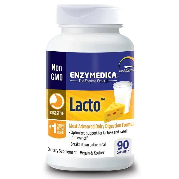 Lacto - 90 caps - Enzymedica - Papildai