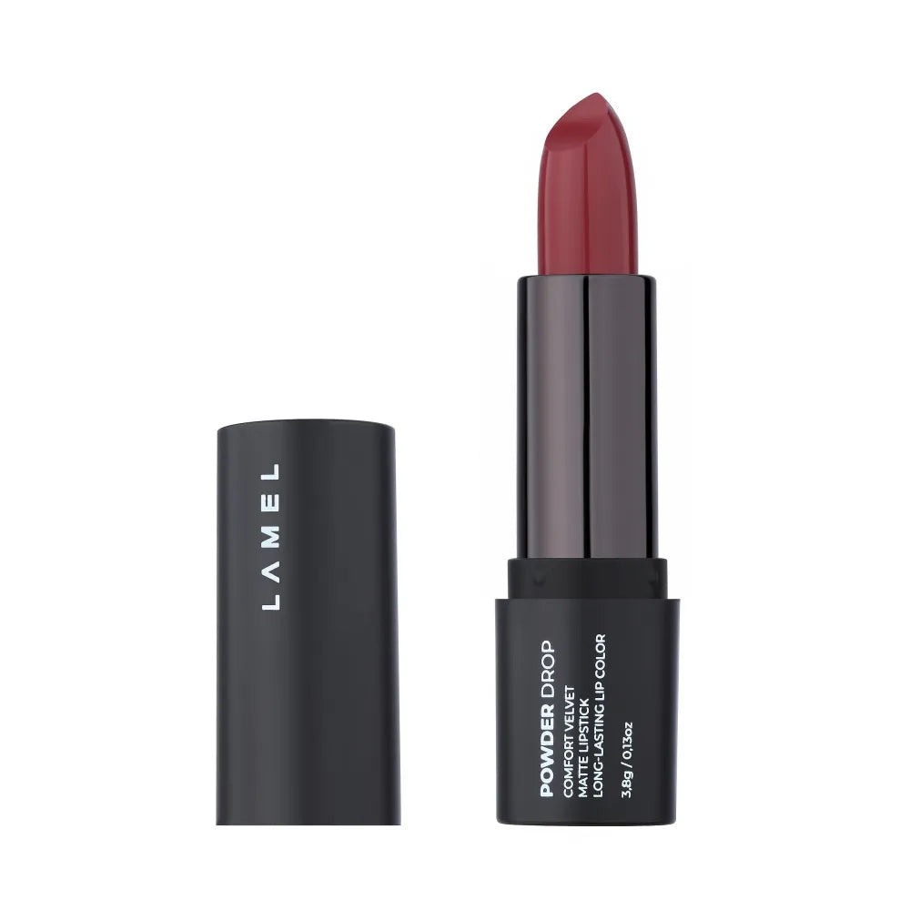 LAMEL Basic Matte Lūpų Batras Puderis Lašas Nr. 404 3.8g - Kosmetika