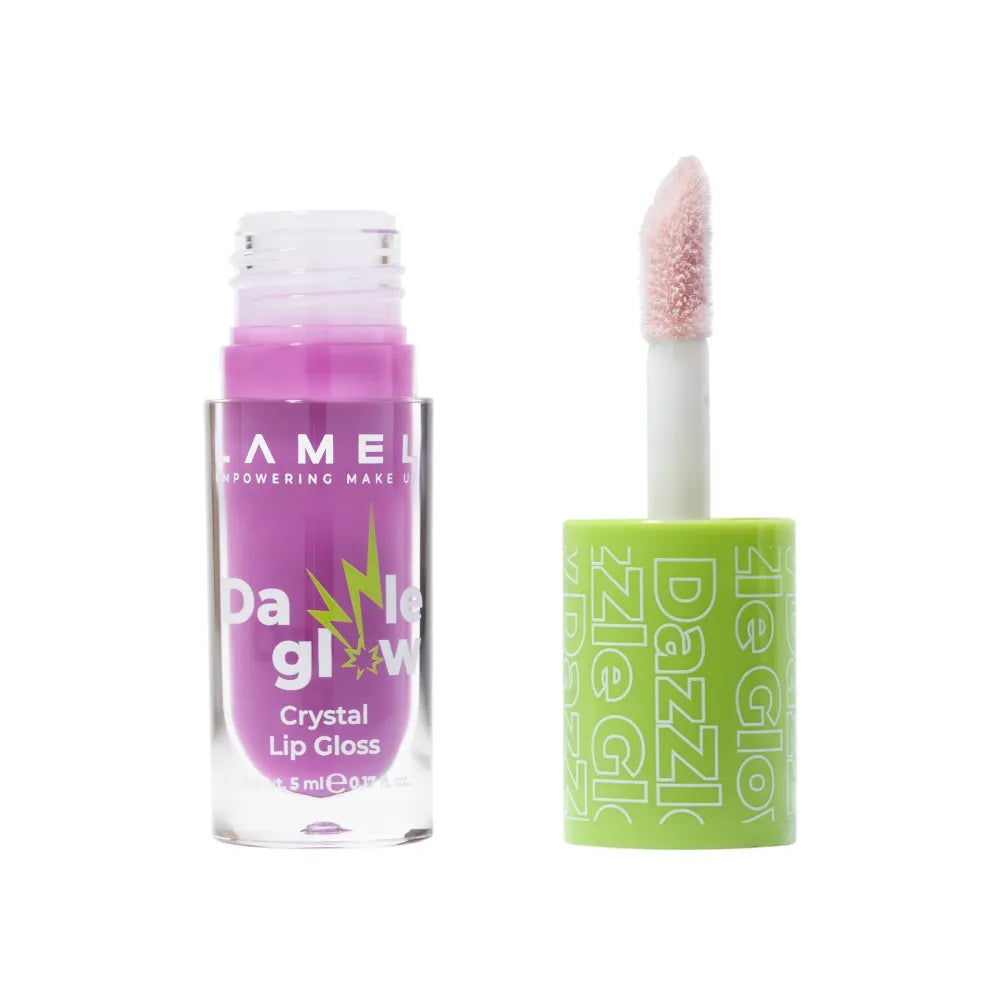 LAMEL Crystal Lip Gloss Dazzle Glow No. 406 5 ml - Kosmetika