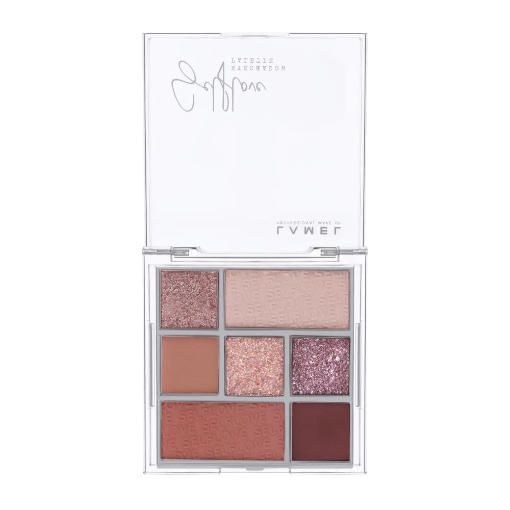 LAMEL SELFLOVE Eyeshadow Palette 8.5g akių šešėlių paletė - Kosmetika