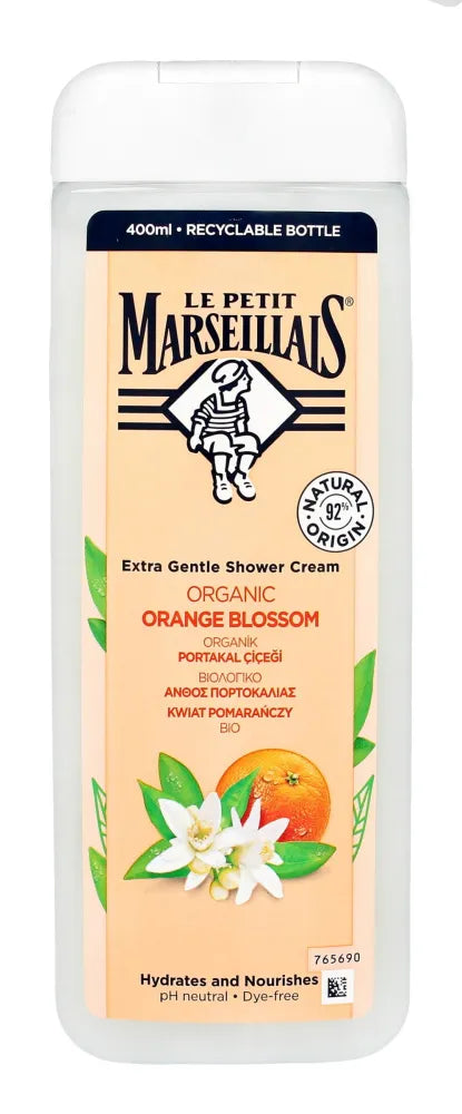 Le Petit Marseillais Bio dušo gelis su apelsinų žiedais 400ml - Kosmetika