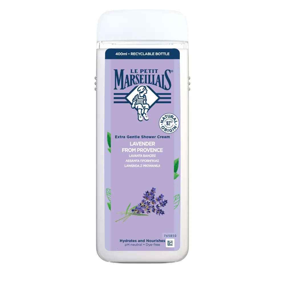 LE PETIT MARSELLAIS Shower Gel Lavender from Provence 400 ml - Kosmetika