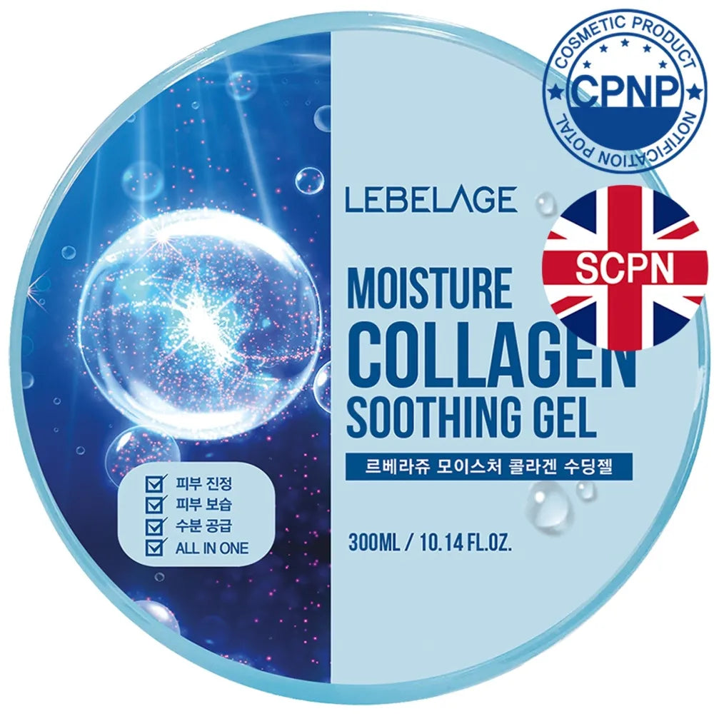 LEBELAGE Collagen Purity 100% face and body gel 300 ml - Kosmetika
