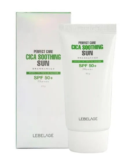 LEBELAGE Face Cream SPF 50+ Cica Soothing Sun 50g - Kosmetika