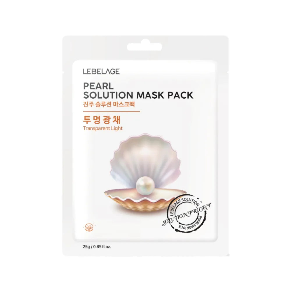 LEBELAGE Pearl Solution sheet mask - Kosmetika