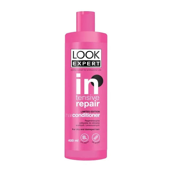 LOOK EXPERT Regeneruojantis kondicionierius sausiems ir pažeistiems plaukams 400 ml - Kosmetika