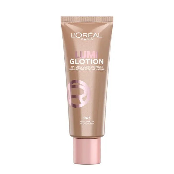LOREAL Lumi Glotion Liquid Highlighter No. 903 - Vidutinė Šviesa 51.4 g - Kosmetika