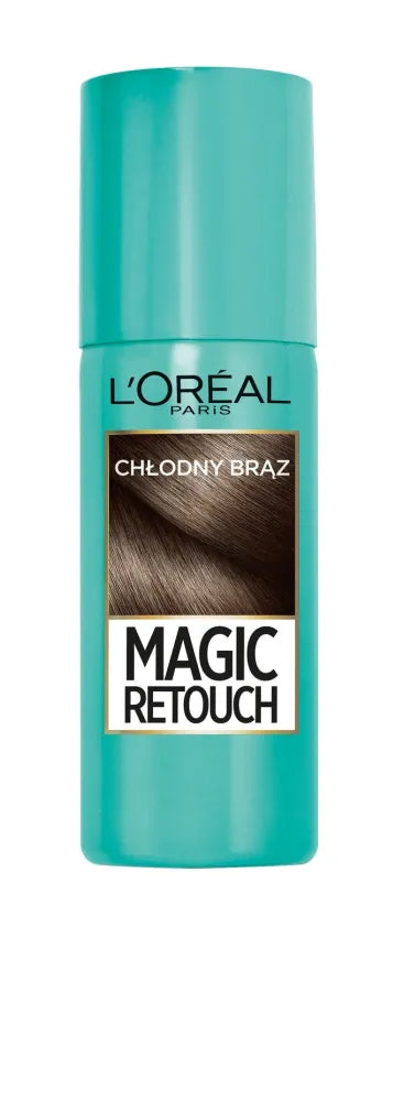 Loreal Magic Retouch purškiklis šaknims atnaujinti nr. 7 Šaltas rudas 75ml - Kosmetika
