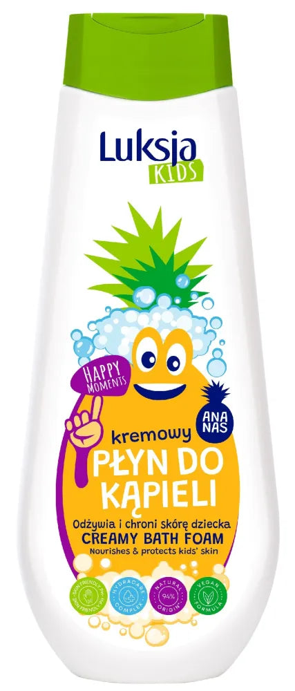 Luksja Kids Creamy Bath Liquid for Children - Ananasų 750ml - Kosmetika
