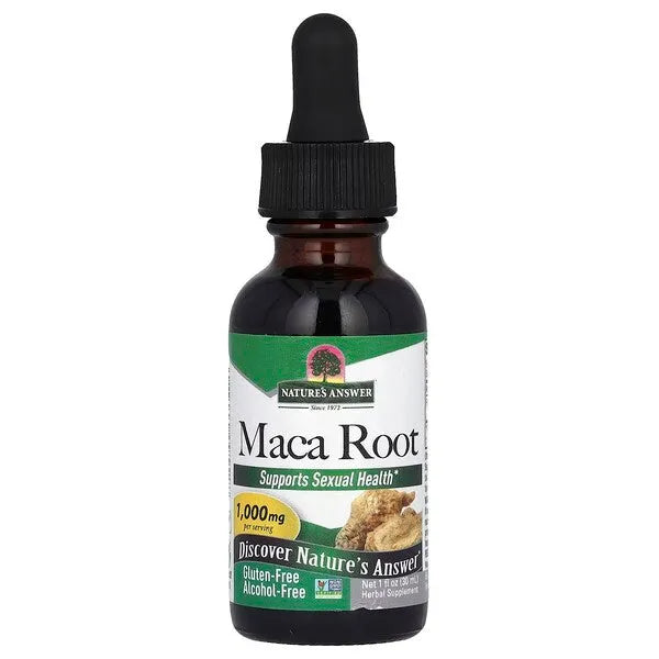 Maca Root 1000mg - 30 ml - Nature’s Answer - Papildai