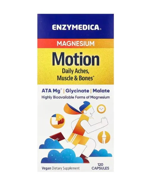Magnesium Motion - 120 caps - Enzymedica - Papildai