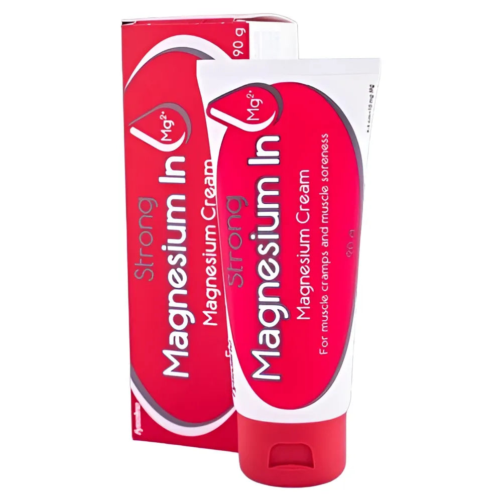 Magnesium + MSM in Strong crème - 90g - Ice Power - Vaistai nereceptiniai