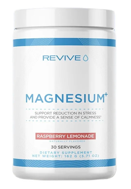 Magnesium+ Raspberry Lemonade - 162g - Revive - Sporto papildai