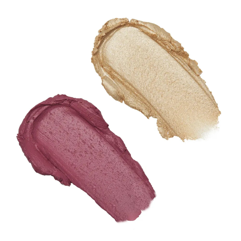 Makeup Revolution Blush & Highlight Stick Skaistalai ir Highlighter - Mauve Glow 4.3g - Kosmetika
