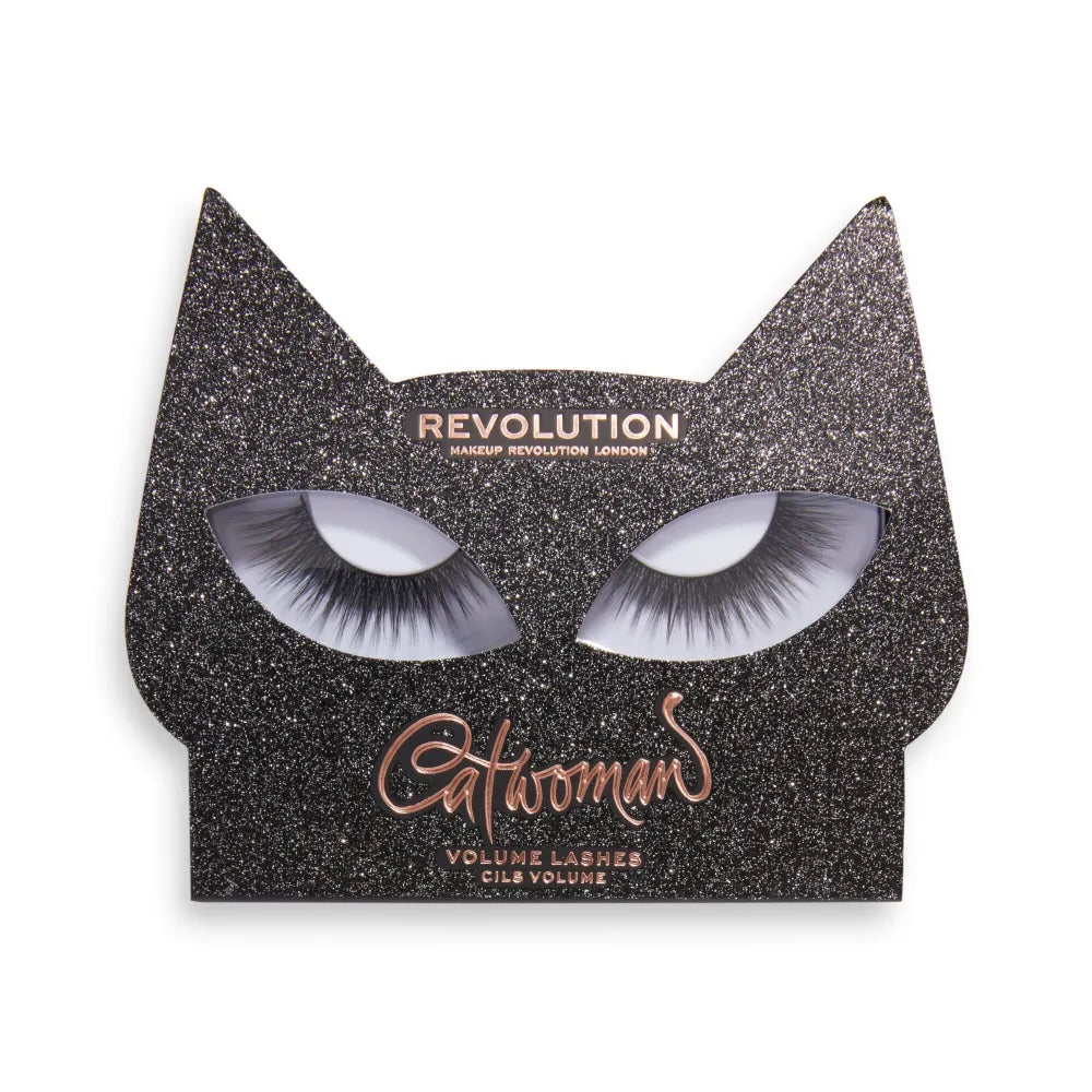 Makeup Revolution Catwoman Dirbtinės Blakstienos 1 pakuotė. - Kosmetika