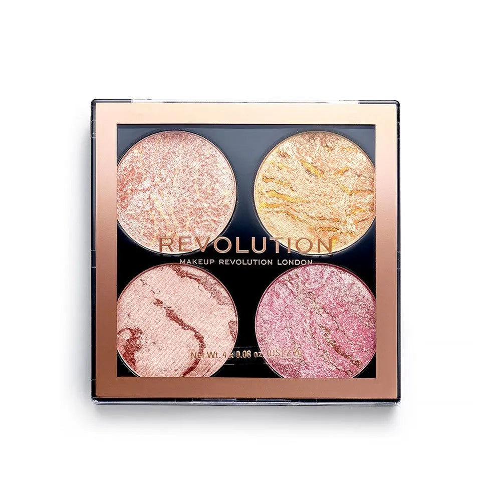 Makeup Revolution kontūravimo miltelių rinkinys Cheek Kit Fresh Perspective 1 vnt. - Kosmetika